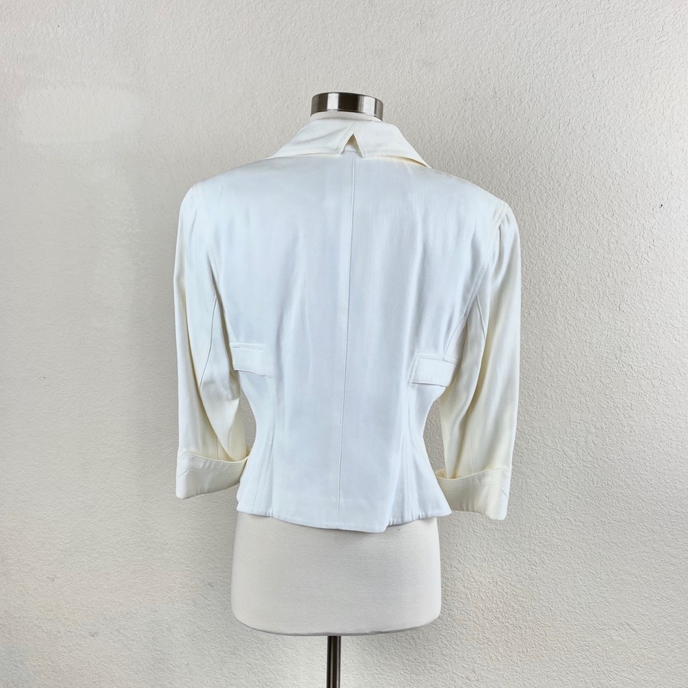 Cache Jacket White Zip - Picture 5 of 8